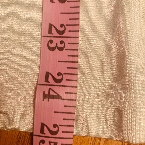 Chico’s Cleam Colored Dressy Tank Top - Picture 4 of 6